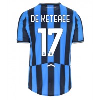 Atalanta Charles De Ketelaere #17 Domáci futbalový dres 2025-26 Krátky Rukáv